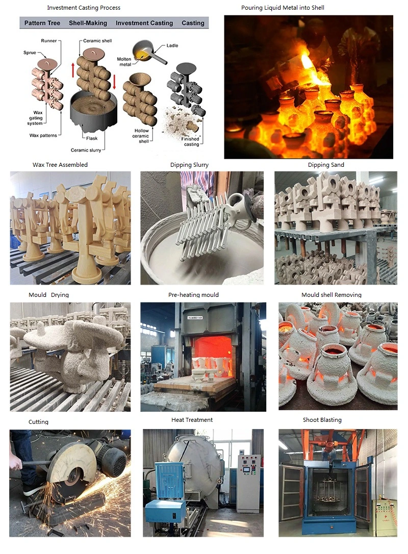 Stainless Steel/Bronze/Brass Pump Case/Impeller/Pump Part/ Accessories Made by Investment Casting/Precision Casting/Lost Wax Casting