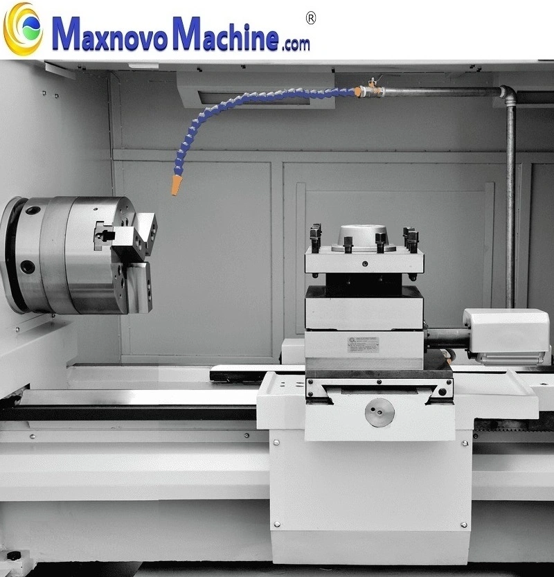 High Precision Horizontal Metal Turning Flat-Bed CNC Lathe Machine (DL-CNC500)