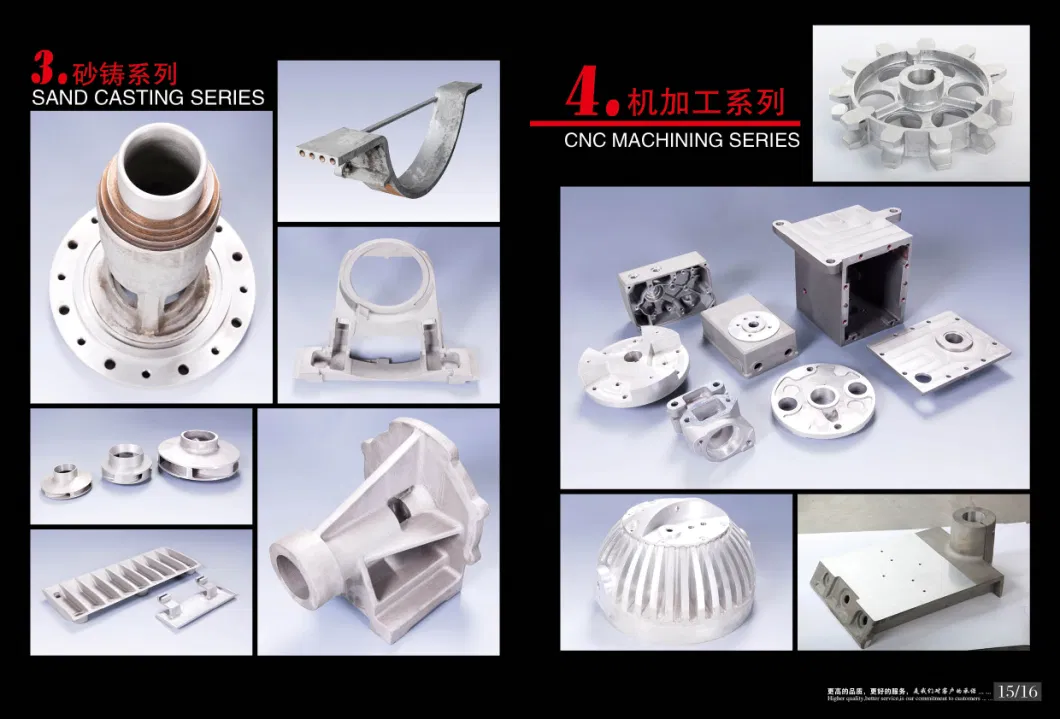Customized OEM Factory Aluminum /Iron /Steel Brass Sand Casting for Auto Parts Machinery Parts