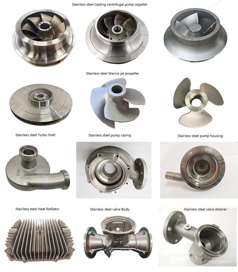Stainless Steel/Bronze/Brass Pump Case/Impeller/Pump Part/ Accessories Made by Investment Casting/Precision Casting/Lost Wax Casting