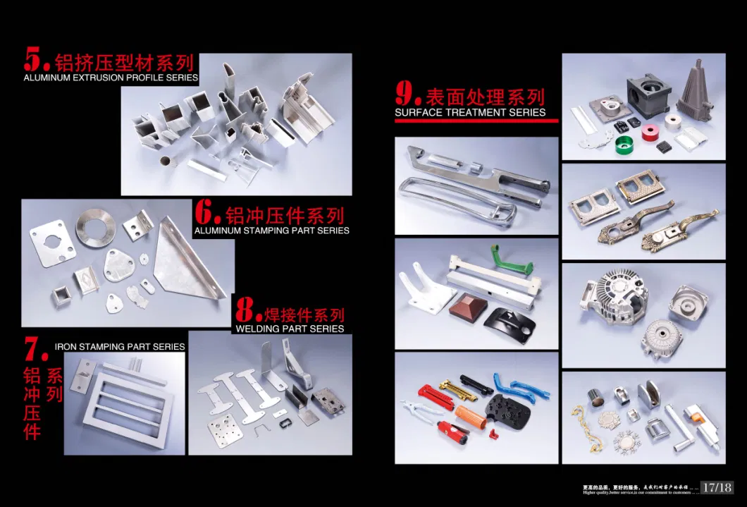 ISO9001 Ts16949 One-Stop Service Aluminum Die Casting and Machining